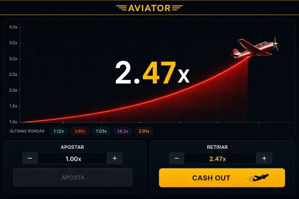 Juego crash Aviator
